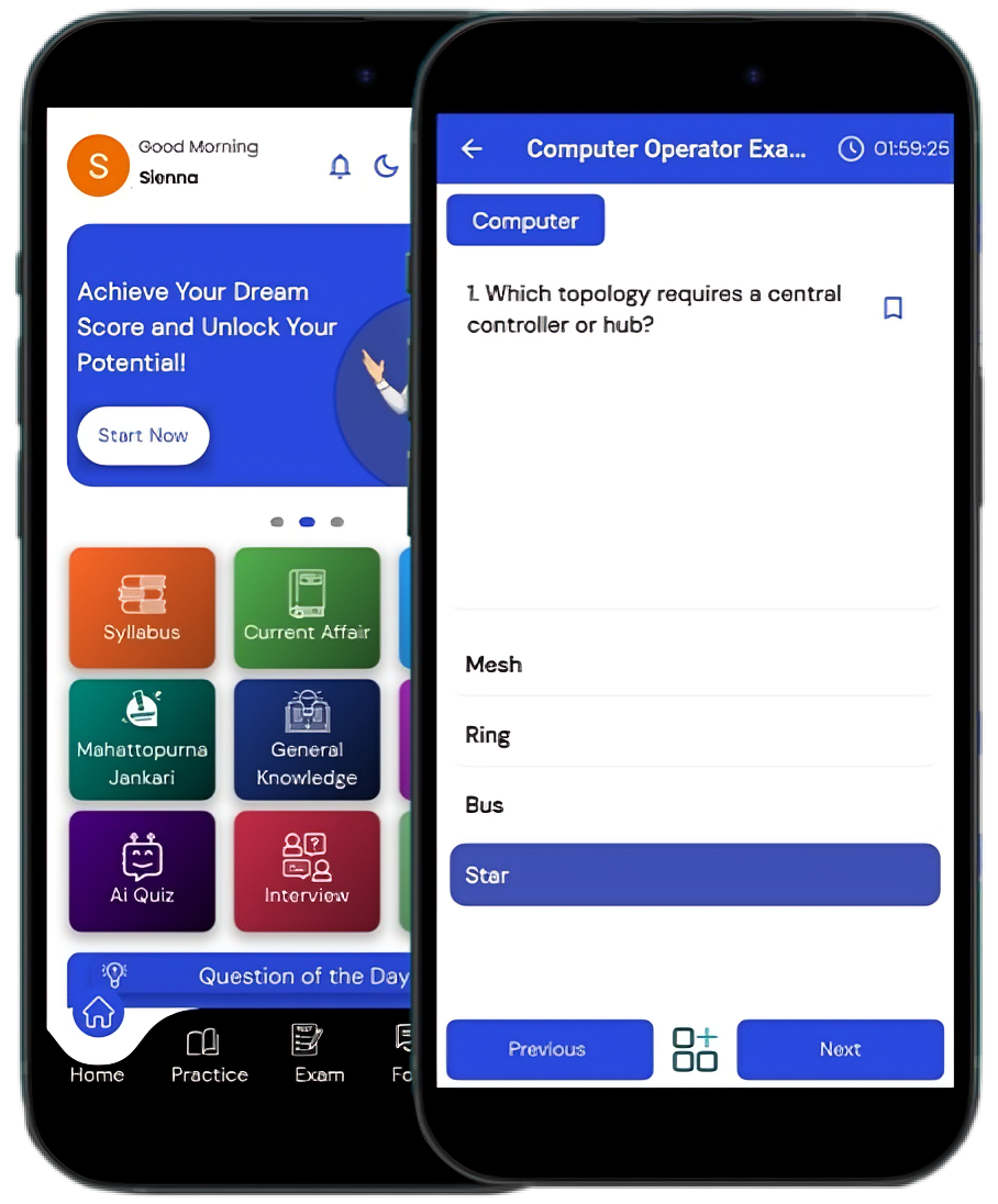App interface preview