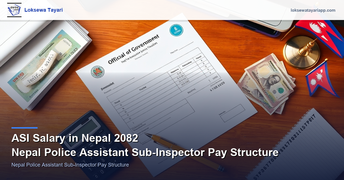 ASI Salary in Nepal 2082 — Nepal Police Assistant Sub-Inspector Pay Structure