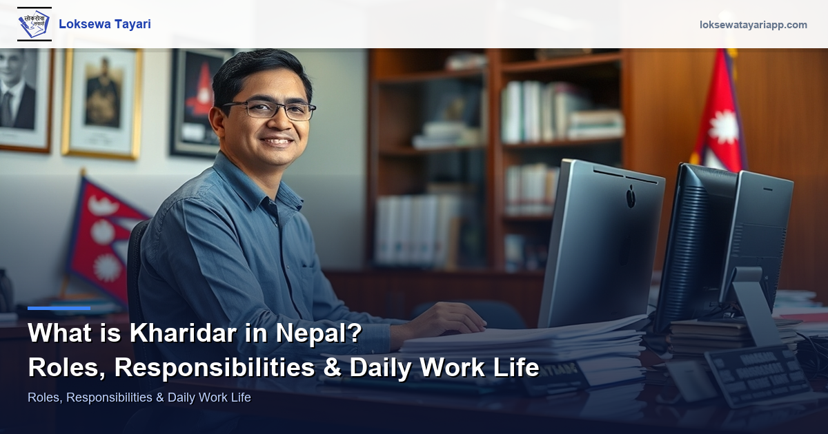 What is Kharidar in Nepal? — Roles, Responsibilities & Daily Work Life
