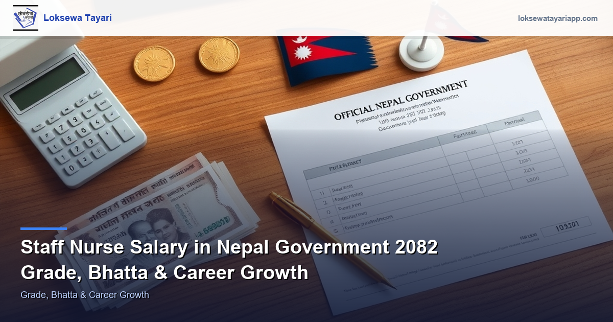 Staff Nurse Salary in Nepal Government 2082 — Grade, Allowance & Career Growth