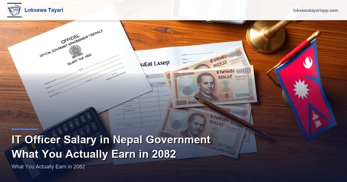 IT Officer Salary in Nepal Government — What You Actually Earn in 2082