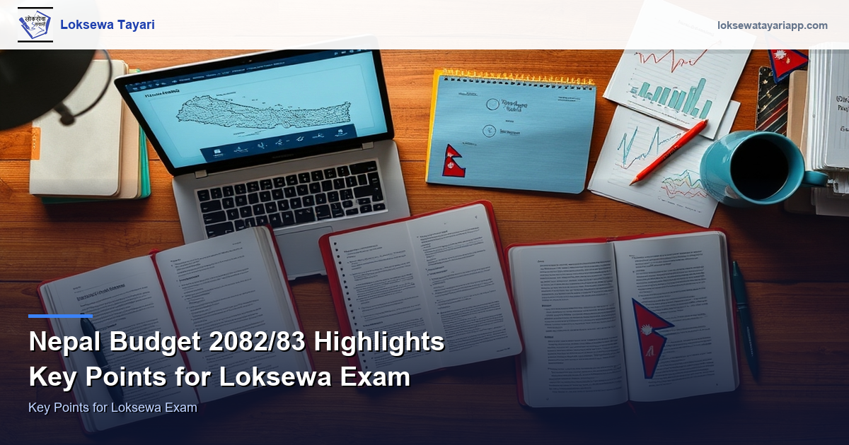 Nepal Budget 2082/83 Highlights — Key Points for Loksewa Exam