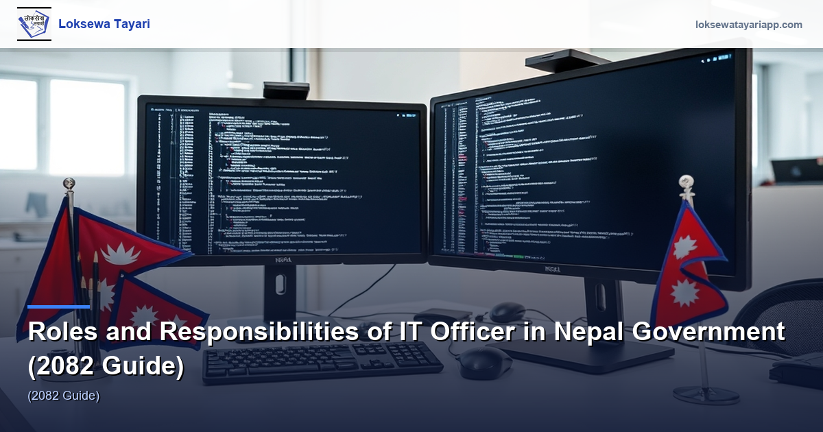 Roles and Responsibilities of IT Officer in Nepal Government (2082 Guide)